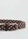 Cinturón Colors Camel Talla 90 Hombre Mango