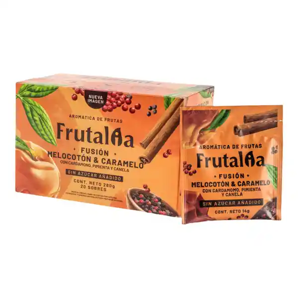 Frutalia Aromática de Frutas Melocotón & Caramelo