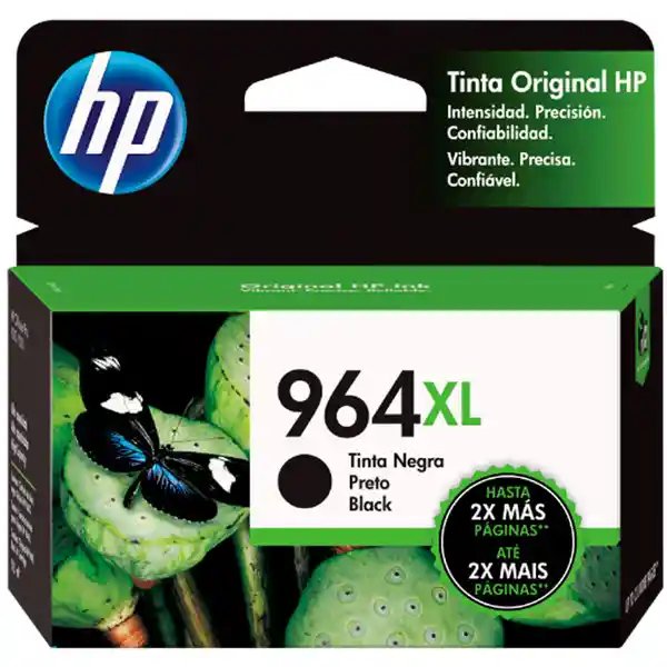 Hp Cartucho de Tinta 964Xl Negro Original 3Ja57Al