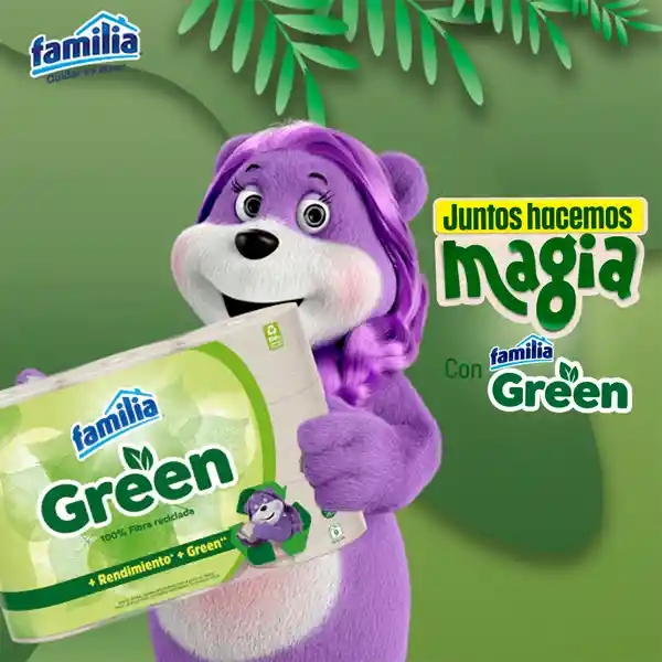 Familia Papel Higiénico Green 
