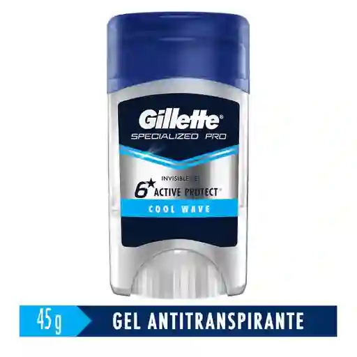 Gillette Desodorante Antitranspirante Gel Cool Wave 45 g