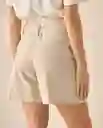 Bermuda Short Crudo Pluma Medio Talla 6 653G010 Esprit
