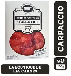 Carpaccio de Res 1 U (95 g - 100 g Aprox.)