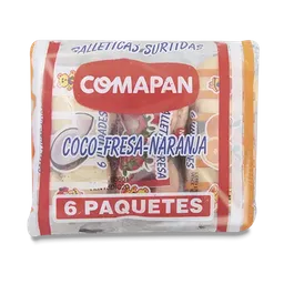Comapan Galleta Dulce Sabores Surtidos