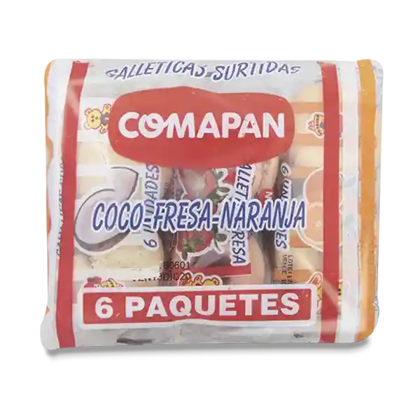 Comapan Galleta Dulce Sabores Surtidos