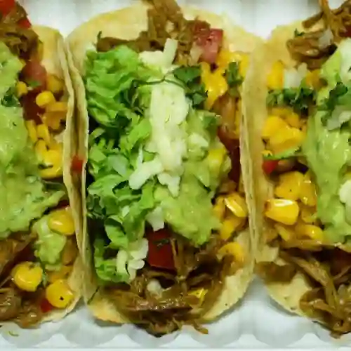 Tacos X 3 de Cerdo