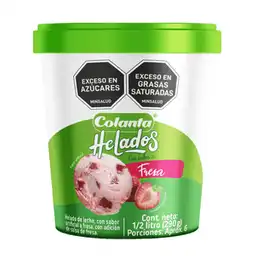 Helado Fresa Colanta x 0.5 L