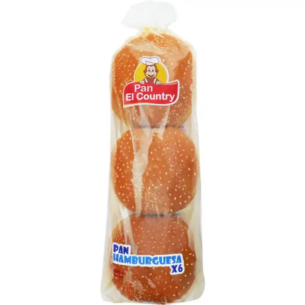 Pan Countryde Hamburguesa