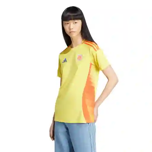 Adidas Camiseta Fcf H Jsy W de Equipo Fútbol Mujer Amarillo T L