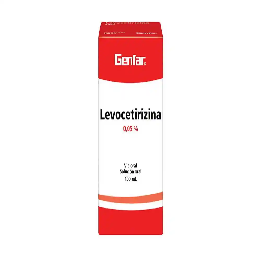Levocetirizina Genfarsolucion Oral (0.05%)