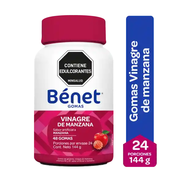 Benet Goma Vinagre Manzana 48 Gomas