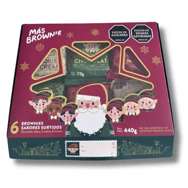 Más Brownie de Sabores Surtidos