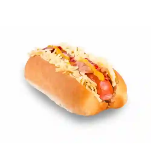 Perro Caliente Clásico con Papas