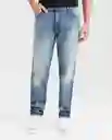 Jean Straight Fit Morrison Azul Francés Medio 34 / 32 Chevignon