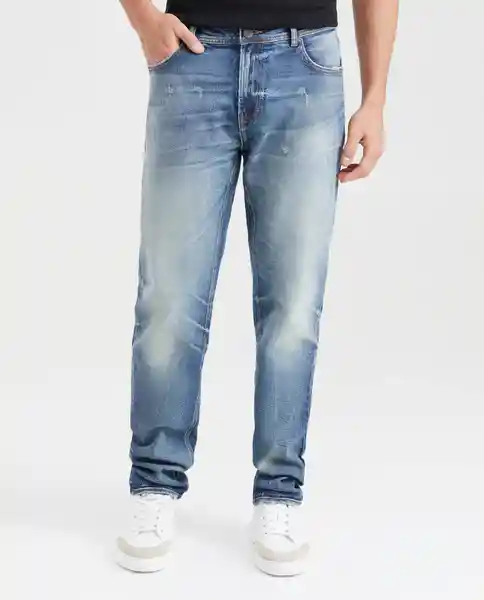 Jean Straight Fit Morrison Azul Francés Medio 34 / 32 Chevignon