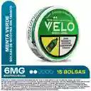 VELO Bolsas de Nicotina Menta Verde 6MG