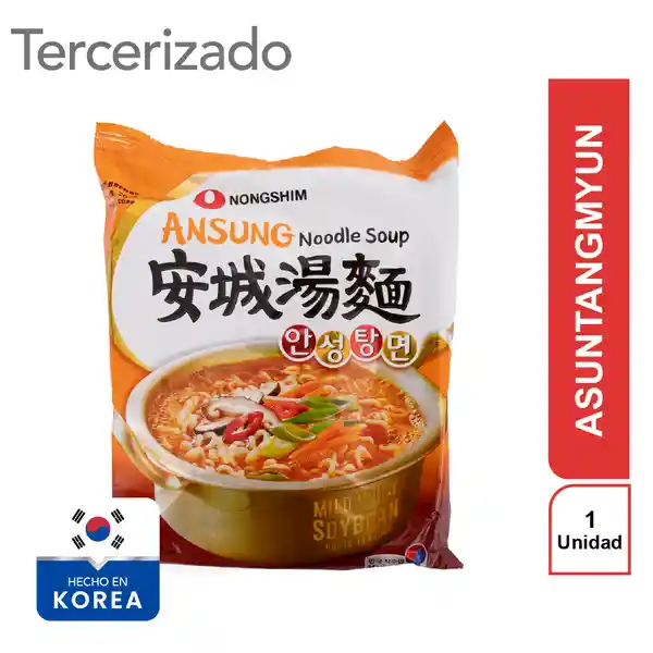 Ansung Sopa Instantánea Noodle