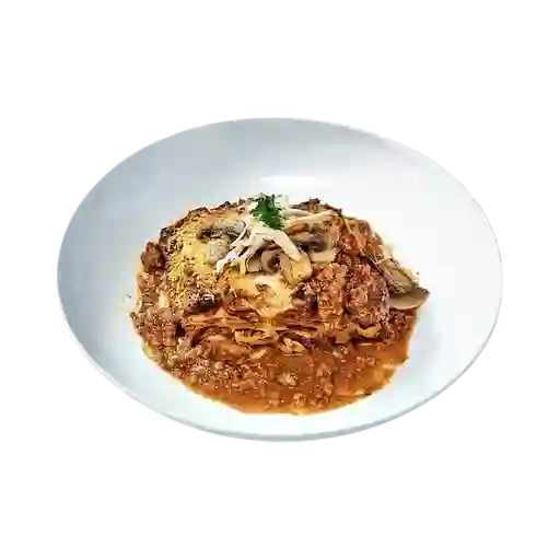 Lasaña Trasteverina con Pollo