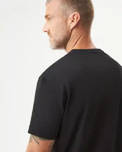 Camiseta Chain Graphic Negro Sombrío Ultraoscuro XL Chevignon