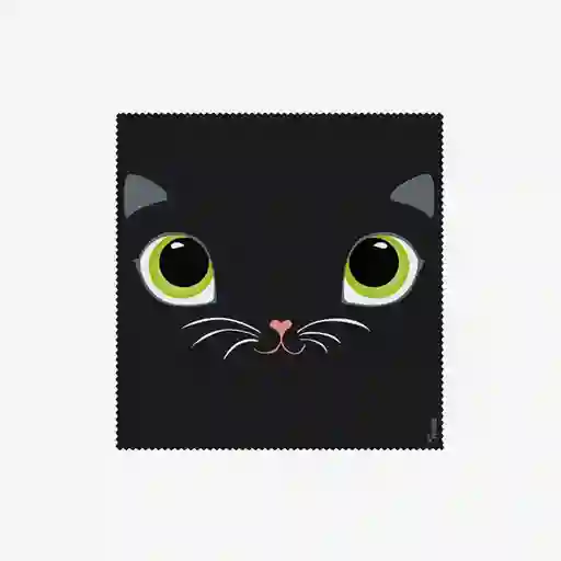 Inkanta Paño Para Gafas Gato
