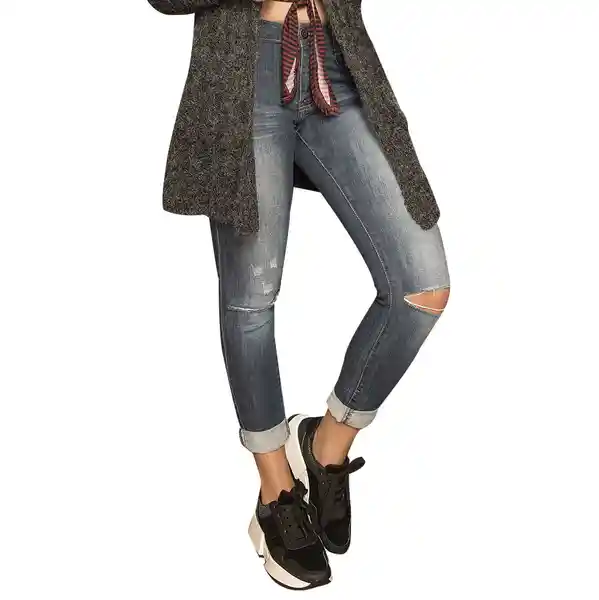 Croydon Jean Trina Mujer Azul Talla 4