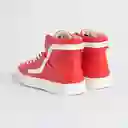 Superdry Tenis Basket Lux Trainer Rojos Talla 12