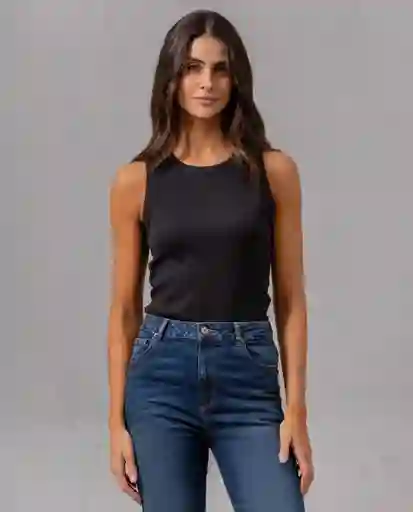 Camiseta Mujer Negro S 200F001_NEG194007 Rifle