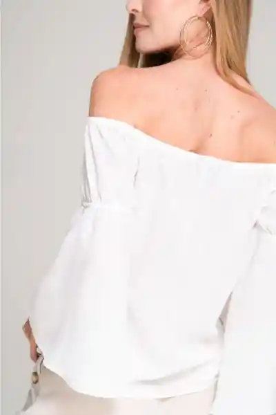 Blusa Campina Color Blanco Crudo Talla S Ragged