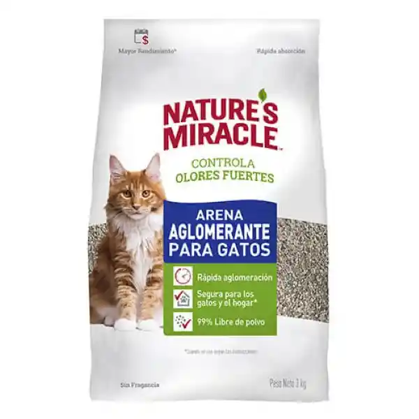 Nature's Miracle Arena Para Gato Aglomerante