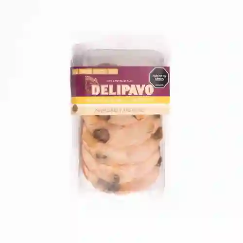 Pechuga de pavo con frutas x 250gr