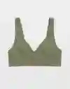 Bralette Aerie Verde Talla SMALL 3785331 American Eagle