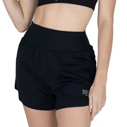 Pantaloneta Flare Negra Talla M Everlast