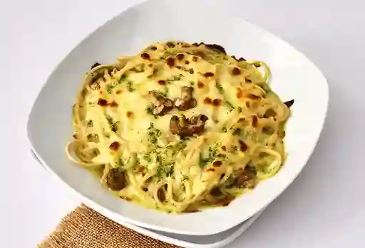 Spaguetti Champiñón Al Ajillo