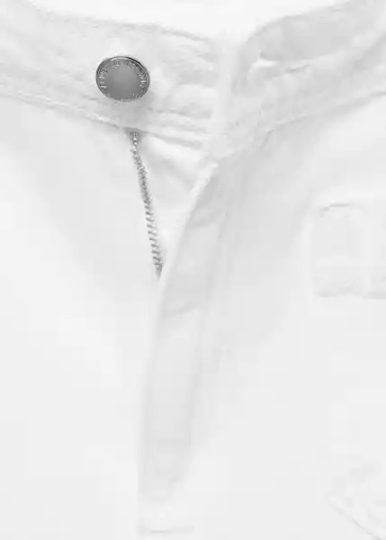 Jean Emma Blanco Talla 34 Mujer Mango