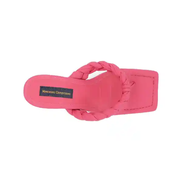 Sandalias Tacón Gardenia Fucsia Talla 35