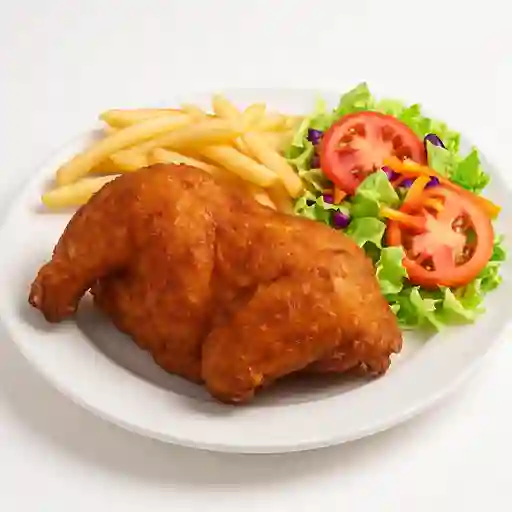Medio Pollo Frito