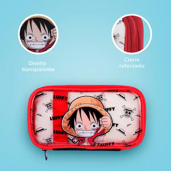 Lapicera de Doble Capa Luffy Serie One Piece Miniso