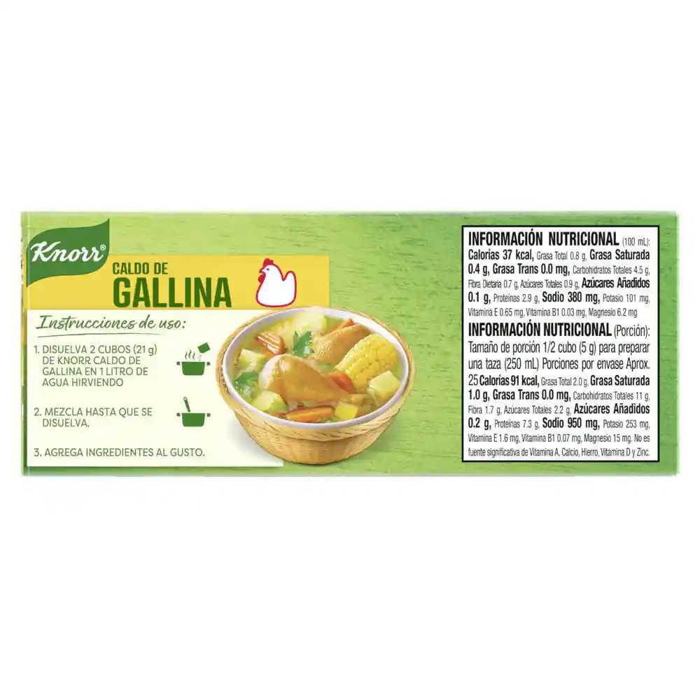 Knorr Caldo de Gallina