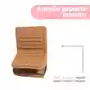Cartera Para Mujer Cinta Con Nudo Khaki Serie Miniso