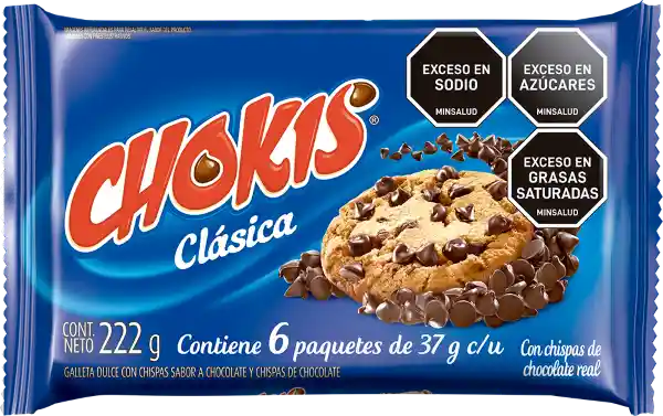 Chokis Galletas Chispas 37 g