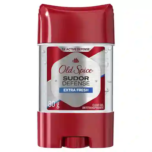 Gel Antitranspirante para hombre Old Spice Sudor Defense Extra Fresh 80 g