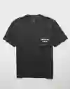 Camiseta Hombre Negro Talla: MEDIUM 4426167 American Eagle