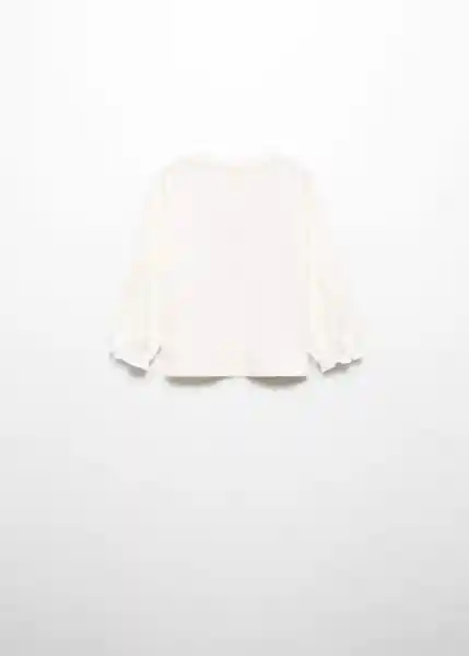 Camiseta Look Off White Talla 66 Niña Mango