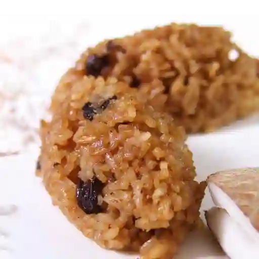 Porcion de arroz con coco