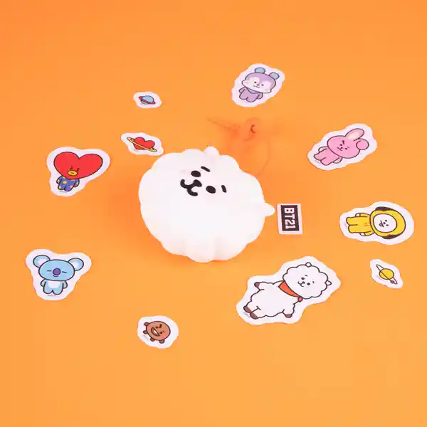 Estuche Para Audífonos Rojo Serie Bt21 Miniso