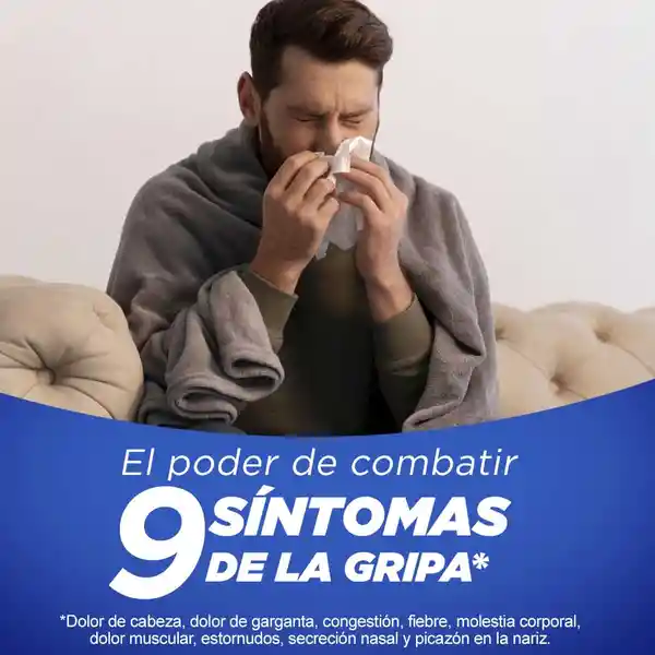 Dolex Gripa Alivia los MULTISÍNTOMAS de la Gripa X 12 tabs