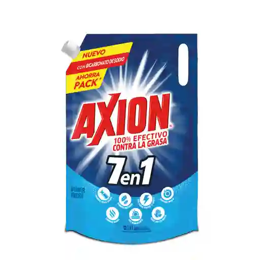 Axion Blue Lavaplato Líquido 7 en 1 1.5 L