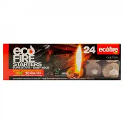 Ecofire Candelazo Set Iniciador De Fuego Larga Duración