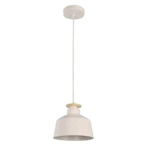Ikelite Lámpara Colgante Minimalista Blanco 1 L E27 40W