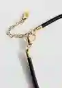 Collar Angela Oro Talla 99 Mujer Mango